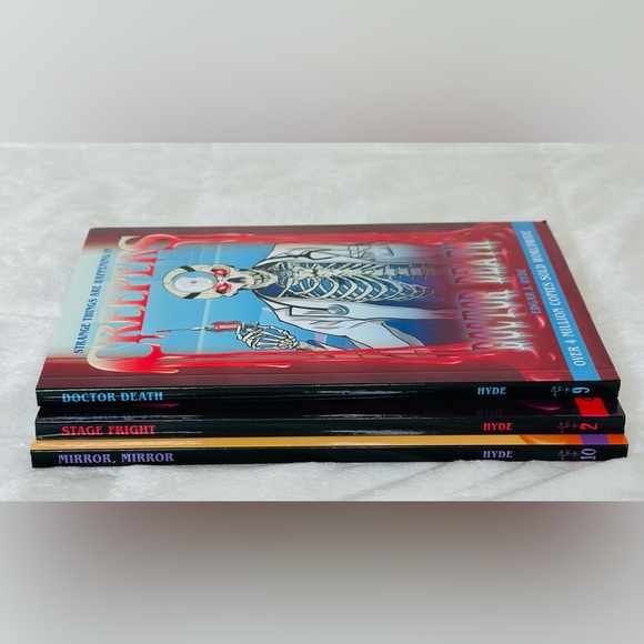 NEW Set Of 3 Creepers Series #2, 9, & 10 by Edgar J. Hyde Paperbacks - Picture 11 of 12